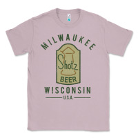 Lilac shotz beer worn Classic Tee - FloraArt