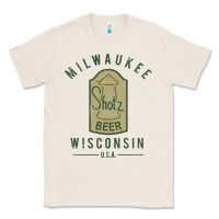 Natural shotz beer worn Classic Tee - FloraArt