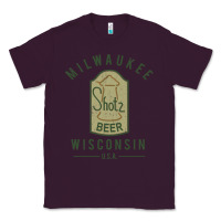 Plum shotz beer worn Classic Tee - FloraArt