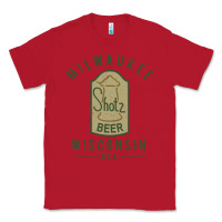 Red shotz beer worn Classic Tee - FloraArt