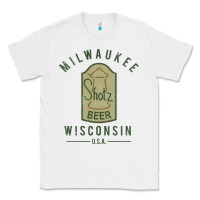 White shotz beer worn Classic Tee - FloraArt