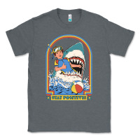 Charcoal Heather Stay Positive Classic Classic Tee - FloraArt