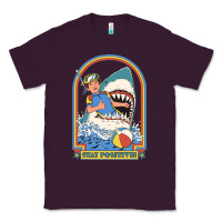 Plum Stay Positive Classic Classic Tee - FloraArt