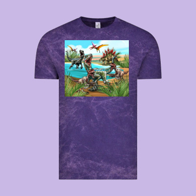Dinosaurs Vintage Tee Designed By Tumblerdesignbyshophia