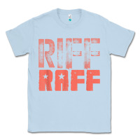Dusty Blue riff raff, retro, punk, grunge. shabby style t shi Classic Tee - FloraArt