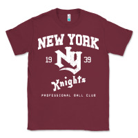 Burgundy the natural ny new york knights baseball Classic Tee - FloraArt