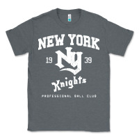 Charcoal Heather the natural ny new york knights baseball Classic Tee - FloraArt
