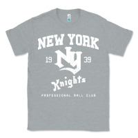Heather Grey the natural ny new york knights baseball Classic Tee - FloraArt