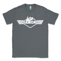 Charcoal Heather legs diamond Classic Tee - FloraArt