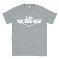 Heather Grey legs diamond Classic Tee - FloraArt