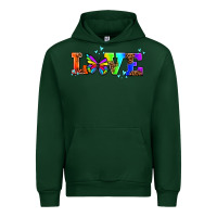 Forest Green pride love butterflies Urban Hoodie - AdoDesignShop