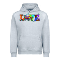Heather Grey pride love butterflies Urban Hoodie - AdoDesignShop