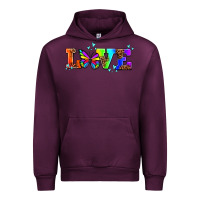 Mauve Wine pride love butterflies Urban Hoodie - AdoDesignShop