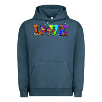 Pigment Midnight Navy pride love butterflies Urban Hoodie - AdoDesignShop