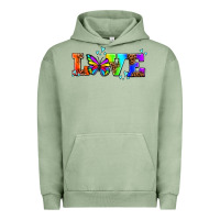 Pigment Oil Green pride love butterflies Urban Hoodie - AdoDesignShop