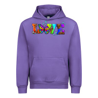 Tulip pride love butterflies Urban Hoodie - AdoDesignShop
