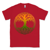 Red tree of life merch Classic Tee - trangStudio