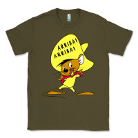 Army Green speedy gonzales arriba Classic Tee - FloraArt