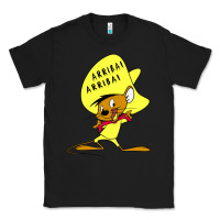 Black speedy gonzales arriba Classic Tee - FloraArt