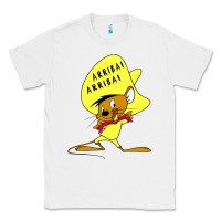 White speedy gonzales arriba Classic Tee - FloraArt