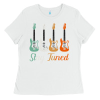 White Bass Guitar Vintage Funny Bass Player Bassist Ladies Tee - Bettercallsaul