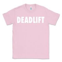 Bubblegum Pink deadlift Classic Tee - FloraArt