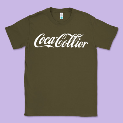Coca Collier Classic Tee Designed By Floraart