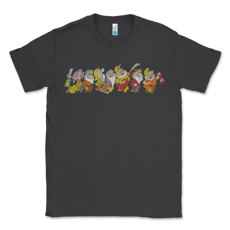Snow White And The Seven Dwarfs Marching In Line Classic Tee by FloraArt | Teevron