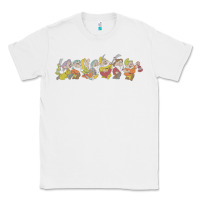 White Snow White And The Seven Dwarfs Marching In Line Classic Tee - FloraArt