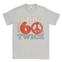 Moon Dust I Survived The Sixties 60s Twice Classic Tee - FloraArt