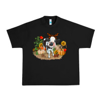 Black Fall baby cow Urban Heavy Tee - RanaPortraitStore