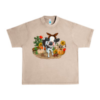 French Oak Fall baby cow Urban Heavy Tee - RanaPortraitStore