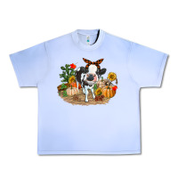 Grape Ice Fall baby cow Urban Heavy Tee - RanaPortraitStore