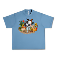 Pebble Blue Fall baby cow Urban Heavy Tee - RanaPortraitStore
