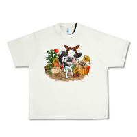 Pistachio Fall baby cow Urban Heavy Tee - RanaPortraitStore