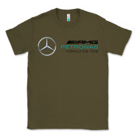Army Green formula one team Classic Tee - FloraArt