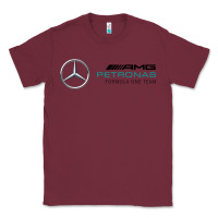 Burgundy formula one team Classic Tee - FloraArt