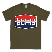 Army Green town pump Classic Tee - FloraArt