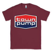 Burgundy town pump Classic Tee - FloraArt