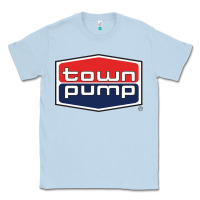 Dusty Blue town pump Classic Tee - FloraArt