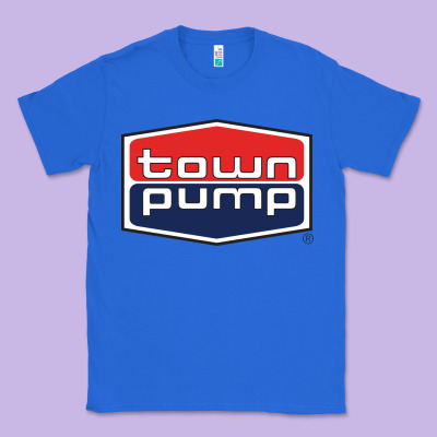 Town Pump Classic Tee Designed By Floraart