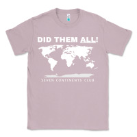 Lilac Seven Continents Shirt Classic Tee - FloraArt