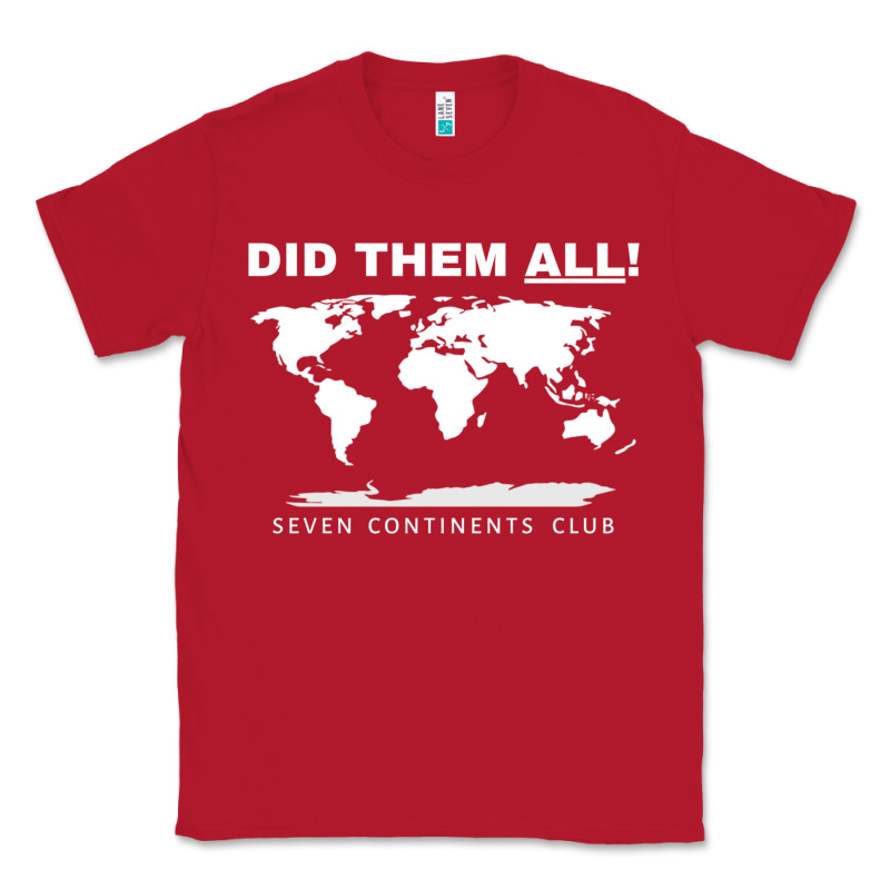 Seven Continents Shirt Classic Tee by FloraArt | Teevron