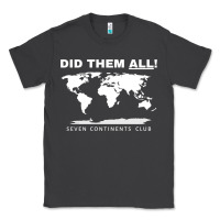 Smoke Seven Continents Shirt Classic Tee - FloraArt
