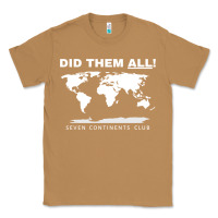 Toasted Coconut Seven Continents Shirt Classic Tee - FloraArt