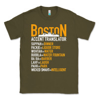 Army Green wicked smaht boston accent translator bostonians gifts shirt Classic Tee - FloraArt