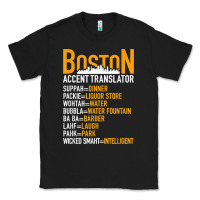 Black wicked smaht boston accent translator bostonians gifts shirt Classic Tee - FloraArt