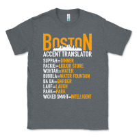 Charcoal Heather wicked smaht boston accent translator bostonians gifts shirt Classic Tee - FloraArt