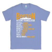 Colony Blue wicked smaht boston accent translator bostonians gifts shirt Classic Tee - FloraArt