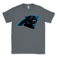 Charcoal Heather thesportcarolinapantherslogo Classic Tee - FloraArt